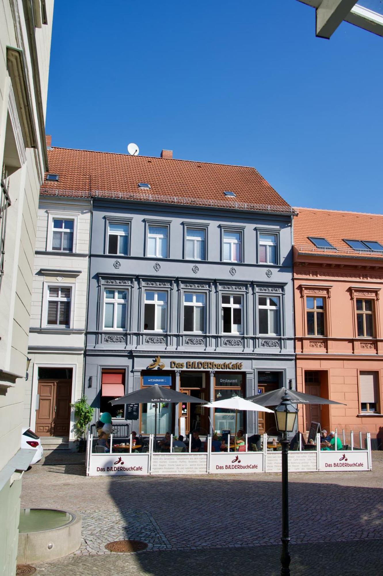Das Bilderbuchcafe - Ferien - Apartment No 3 - Markt 7 하벨베르크 외부 사진