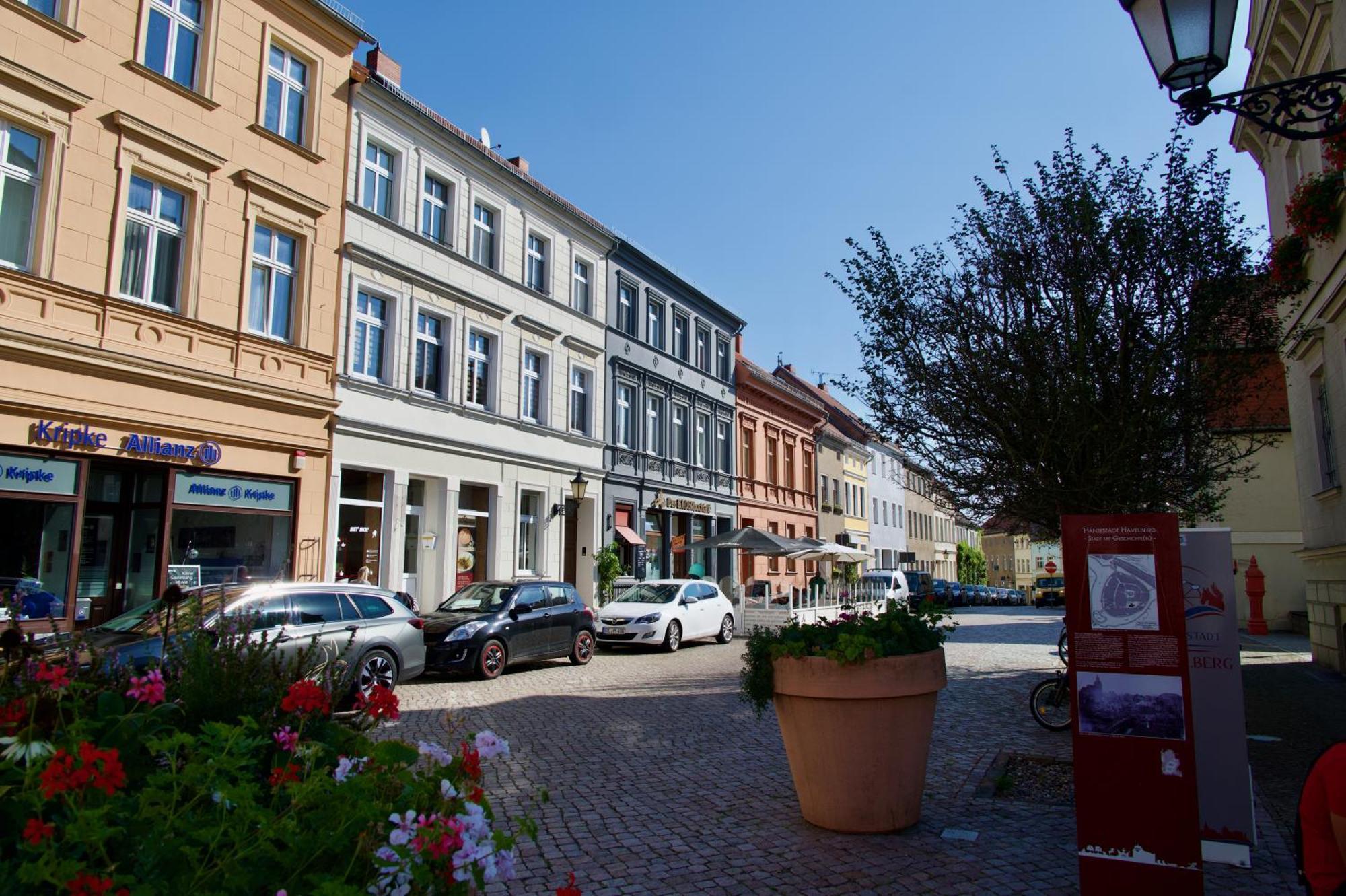 Das Bilderbuchcafe - Ferien - Apartment No 3 - Markt 7 하벨베르크 외부 사진