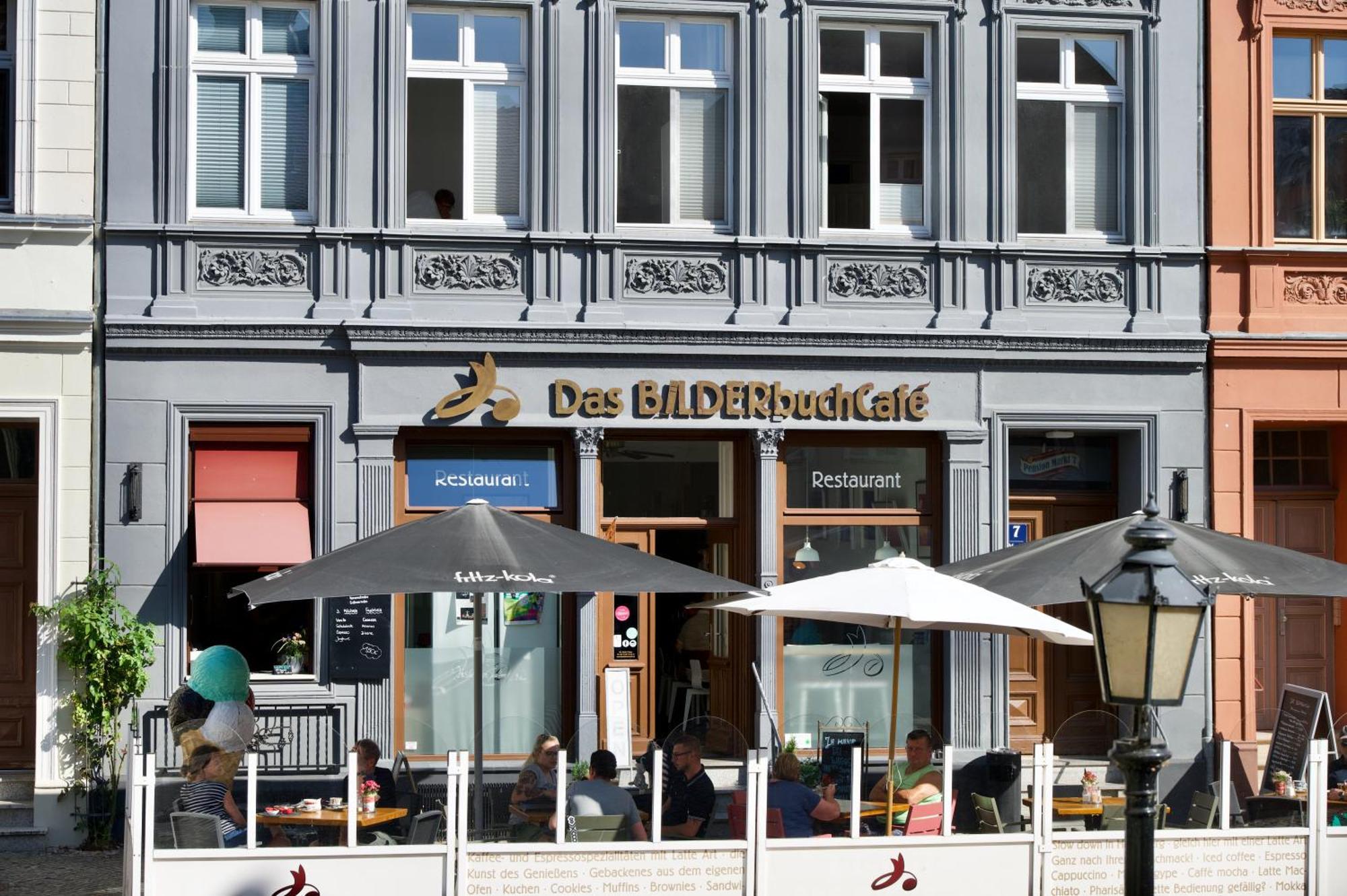 Das Bilderbuchcafe - Ferien - Apartment No 3 - Markt 7 하벨베르크 외부 사진